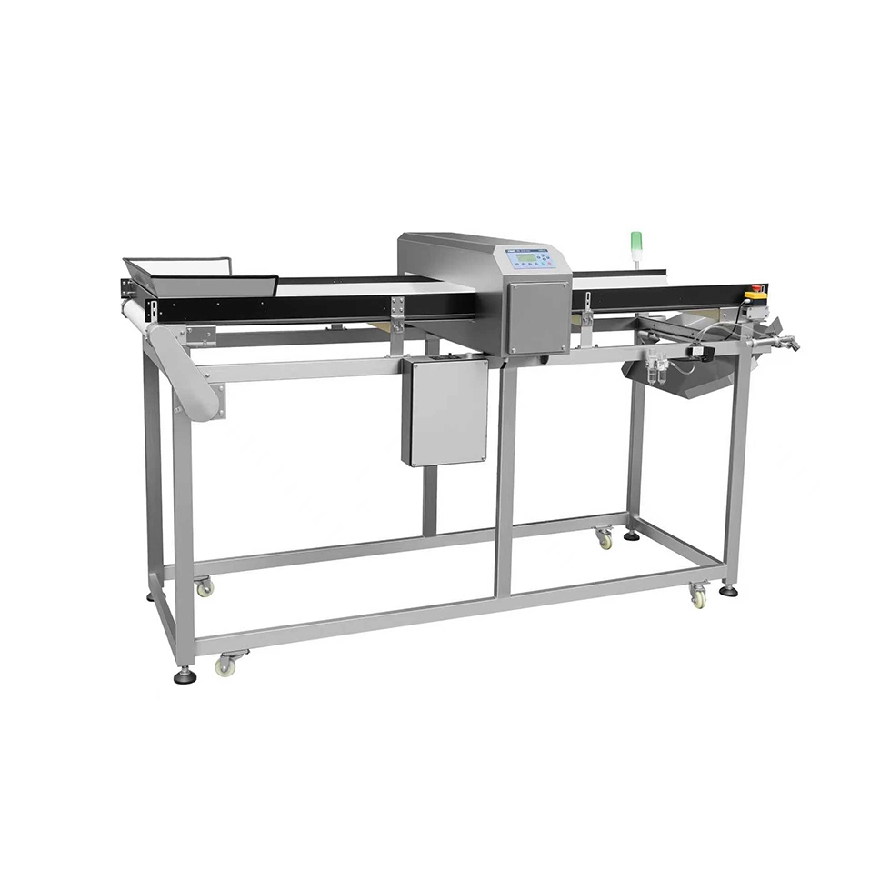 كاشف المعادن المزود بميزة رفض الرفرف للمواد السائبة