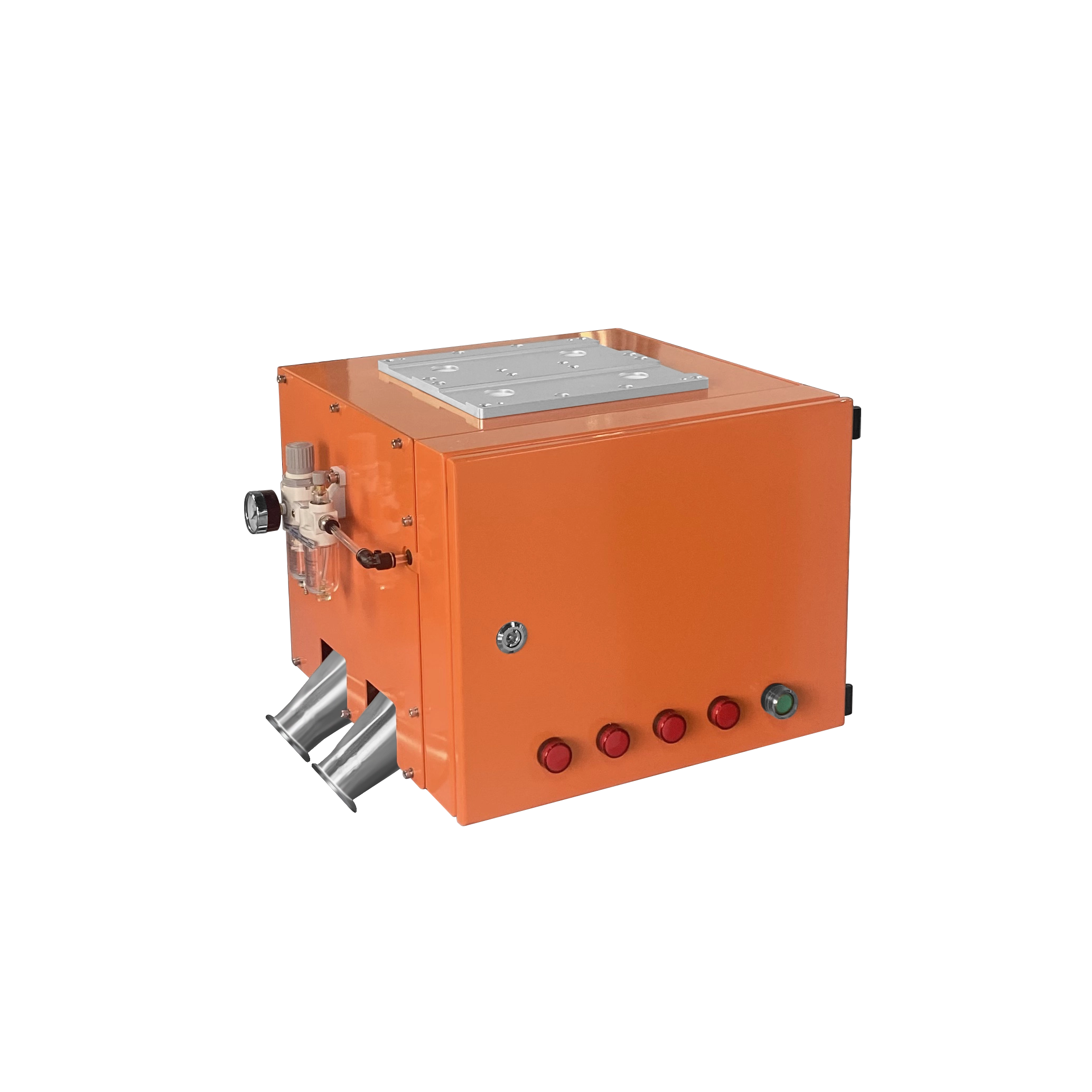 فاصل معدني ذو رؤوس متعددة للبودرة