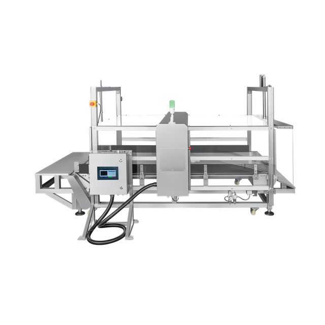 كاشف معادن بأربعة أغطية شفافة للمنتجات الإلكترونية