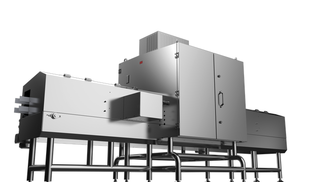 جهاز الفحص بالأشعة السينية للمنتجات المعلبة أو المعبأة في زجاجات