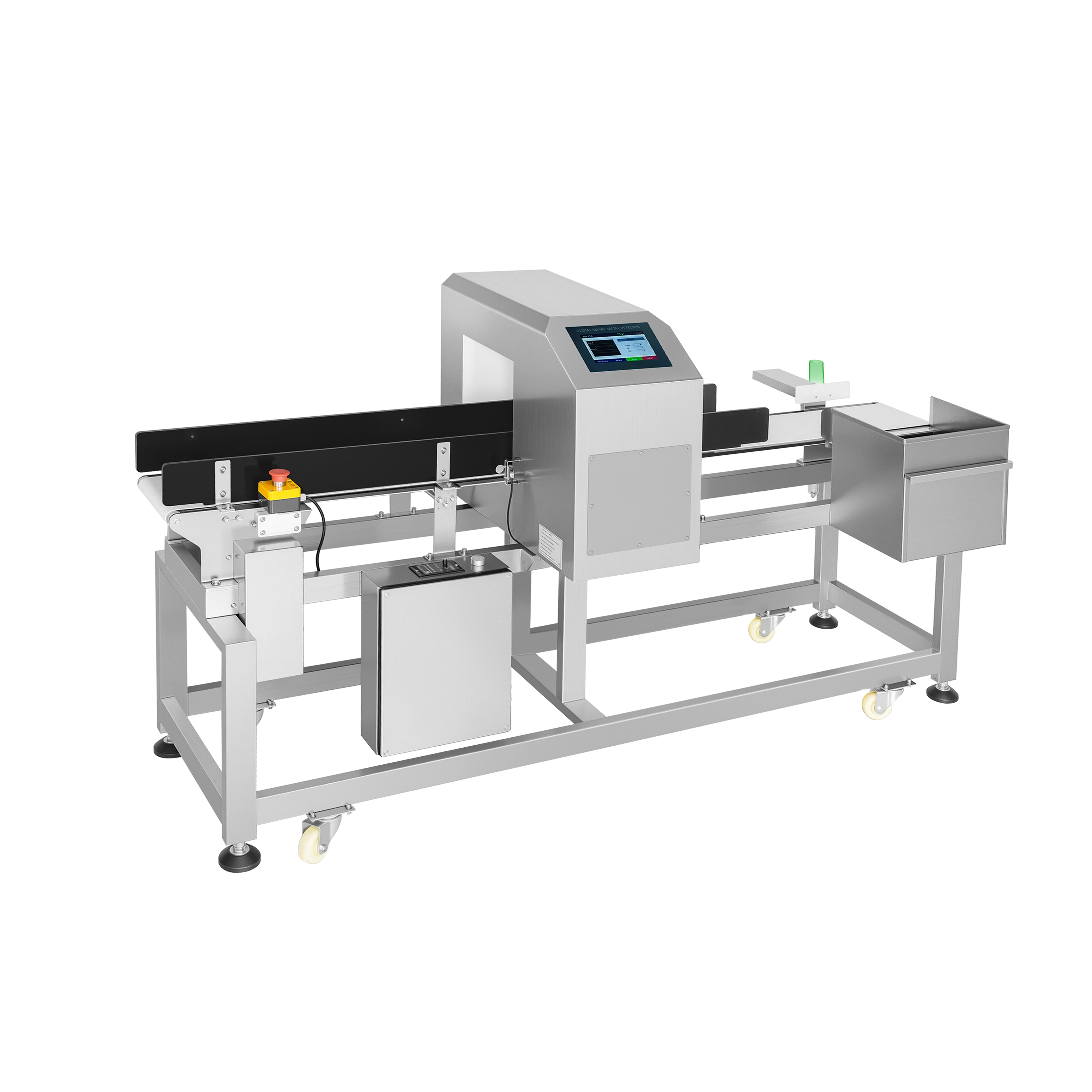 كاشف المعادن مع خاصية الرفض الدافعة للمنتجات متوسطة الحجم
