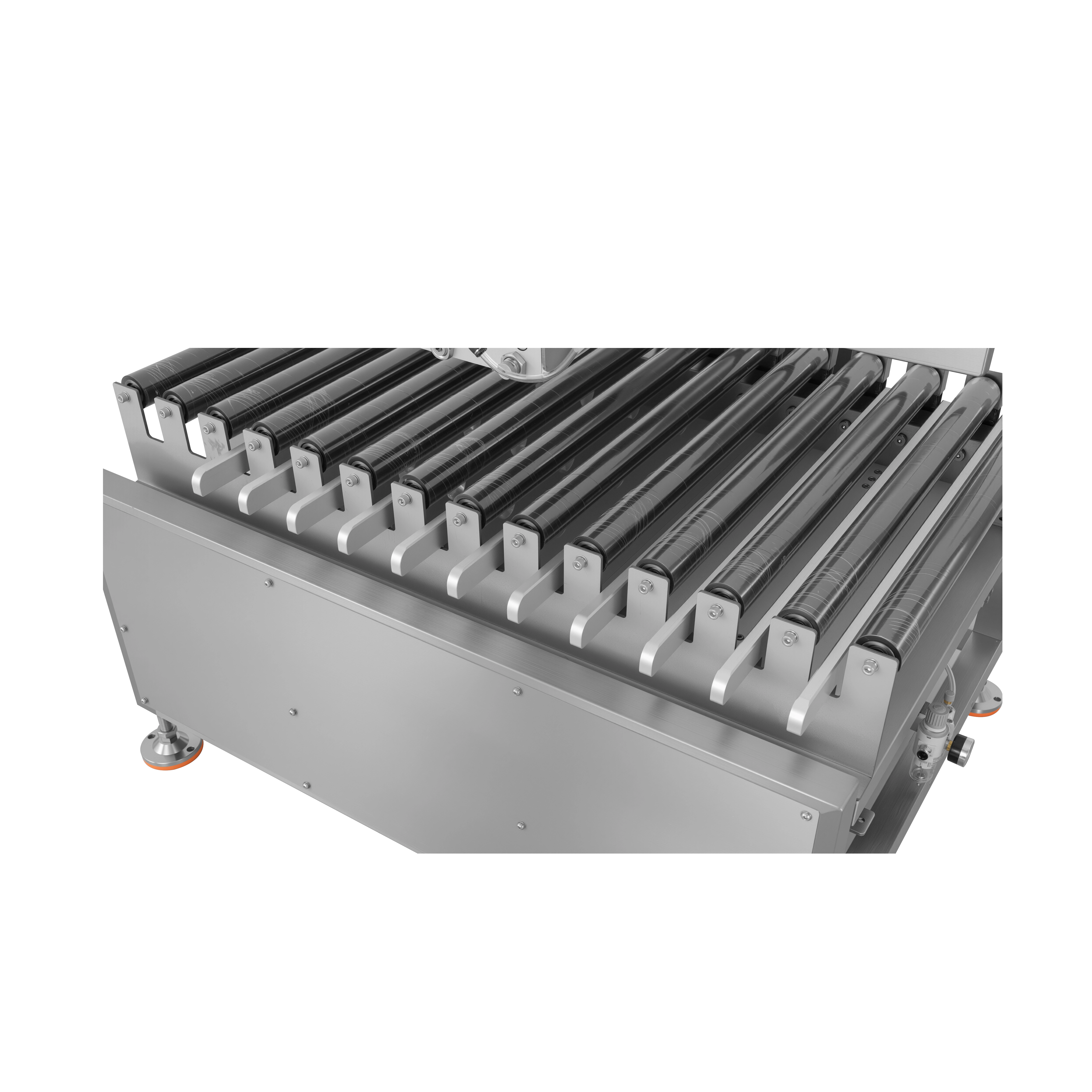 جهاز تدقيق الوزن بأسطوانة أحادية القسم لصناديق ثقيلة بوزن 25 كجم