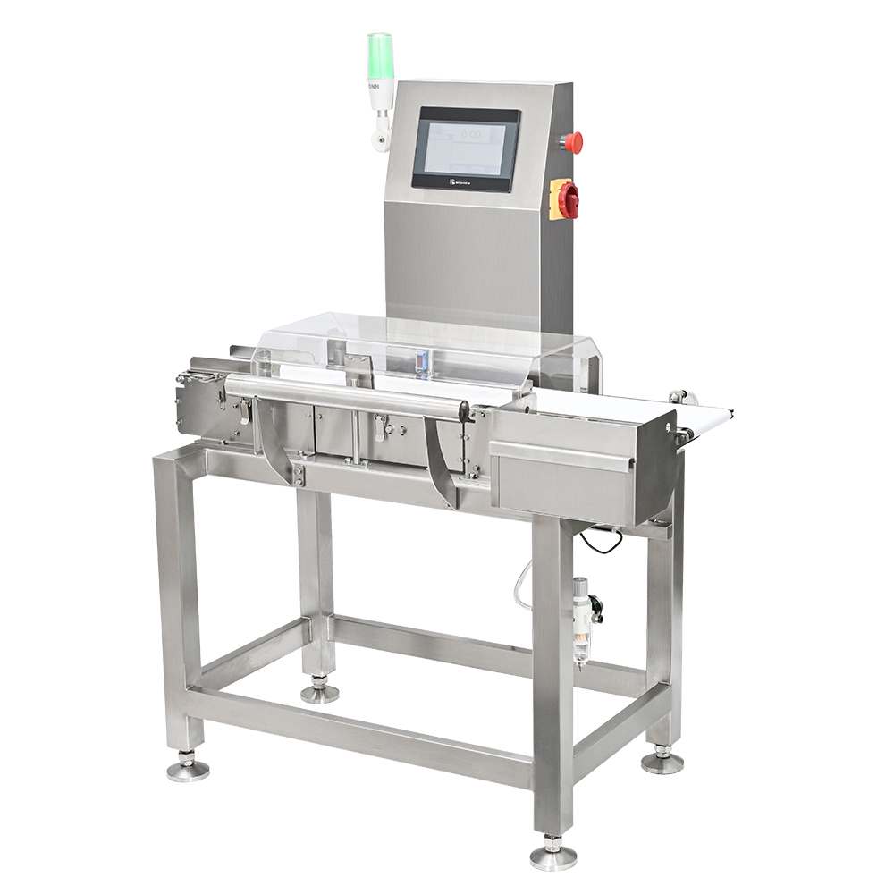 CheckWeigher ناقل النقل الحزام مقياس الوزن المدقق الصناعي