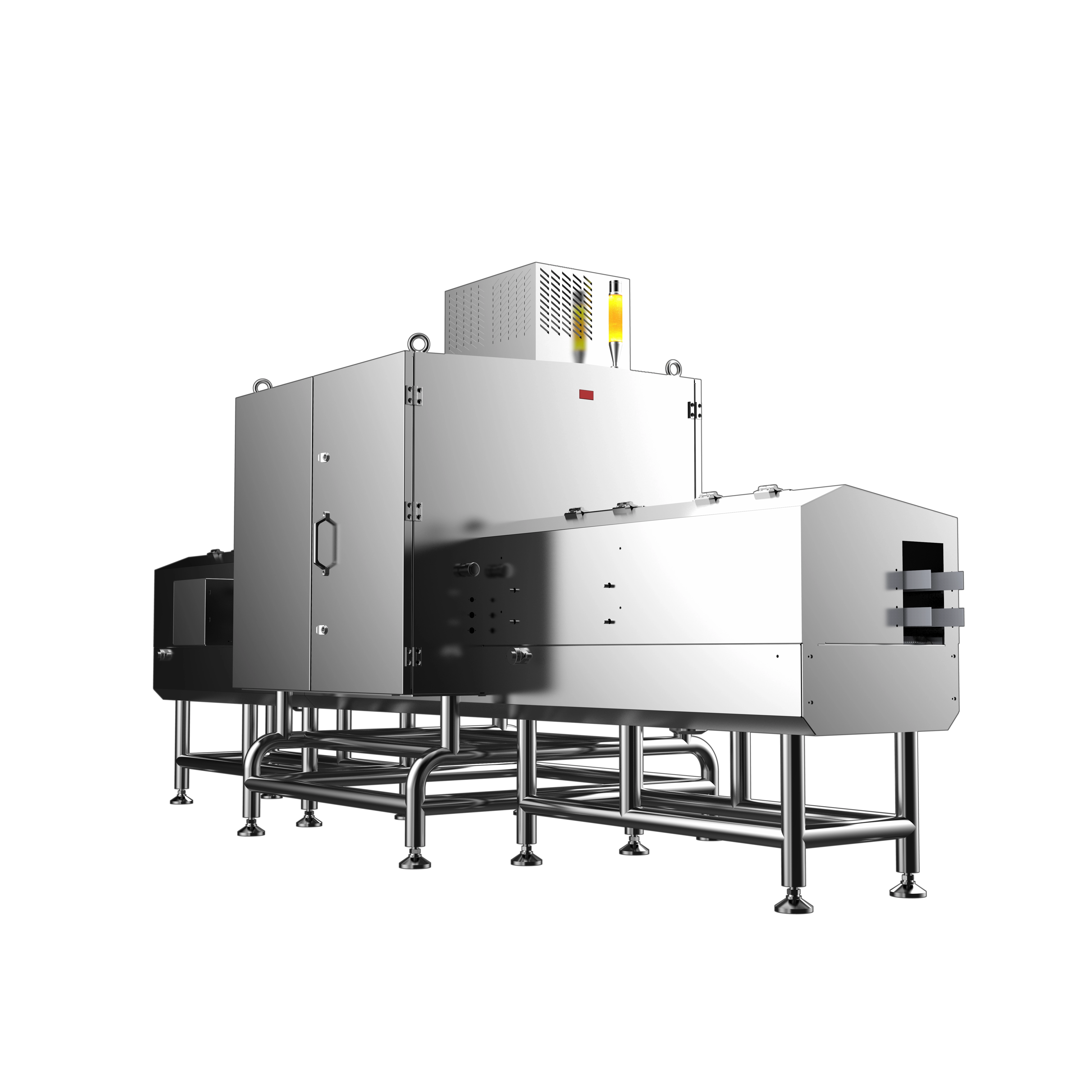 جهاز الفحص بالأشعة السينية للمنتجات المعلبة أو المعبأة في زجاجات