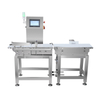 في خط checkweigher للبضائع المعبأة