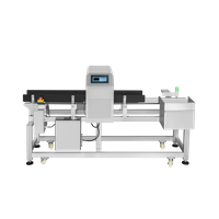 كاشف المعادن مع خاصية الرفض الدافعة للمنتجات متوسطة الحجم