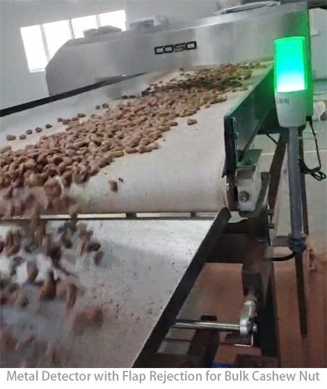 كاشف المعادن مع خاصية رفض الرفرف لجوز الجوز السائب