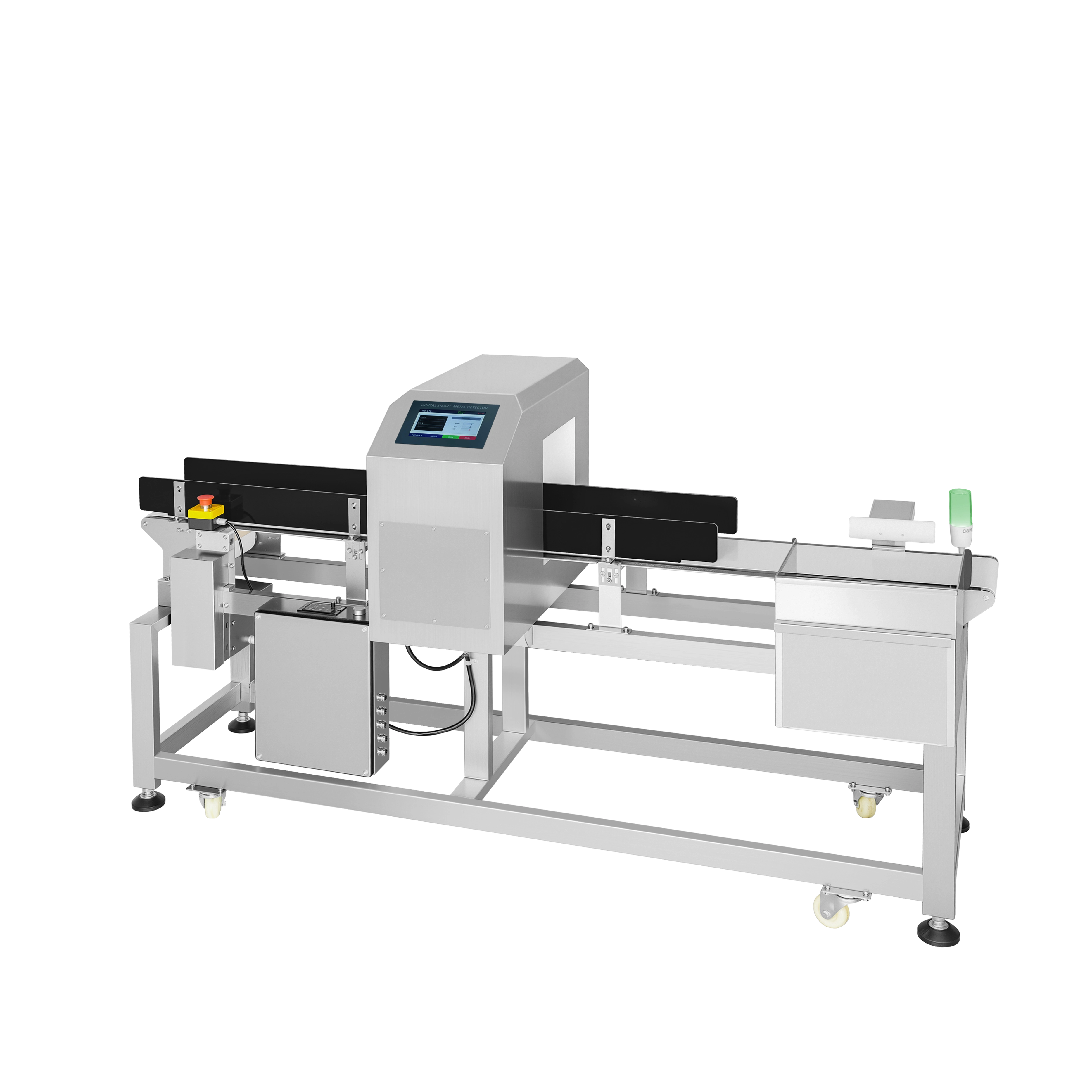 كاشف المعادن مع خاصية الرفض الدافعة للمنتجات متوسطة الحجم